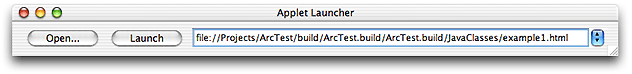 Applet Launcher