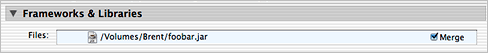 Merging JAR files