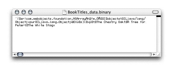 BinaryTitles_data.binary file viewed through a text editor