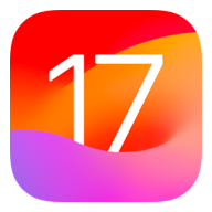 iOS 17 標誌
