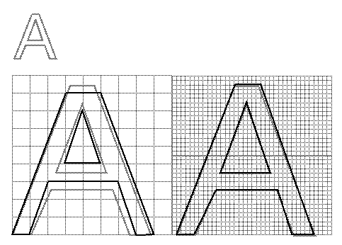 Truetype fonts for making tilings