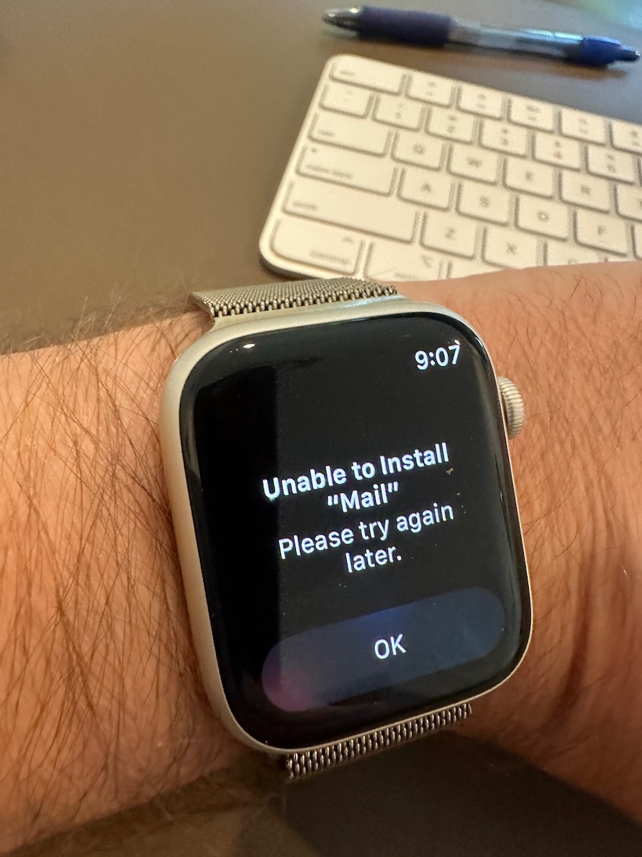 Install apple watch discount beta