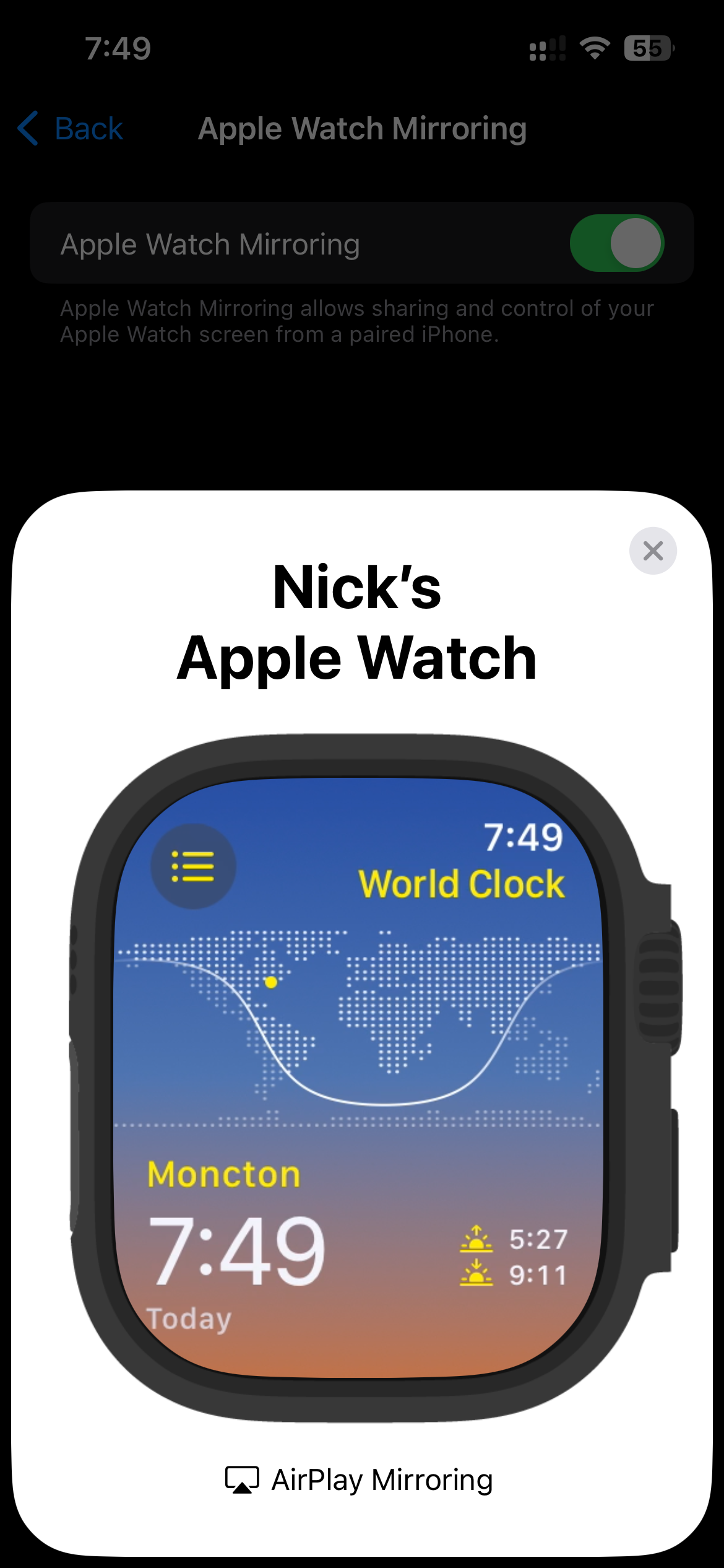 Apple watch 5 sunrise sale