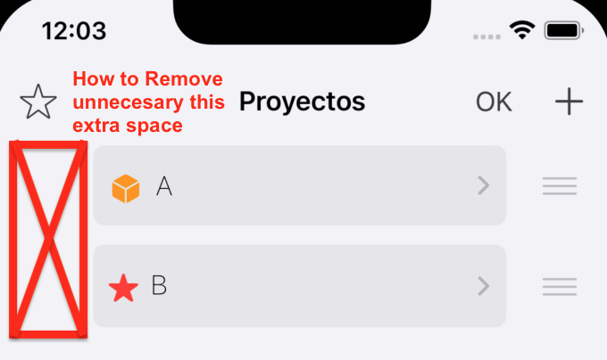 ios - How to shrink one padding to provide space for another padding  instead in SwiftUI? - Stack Overflow