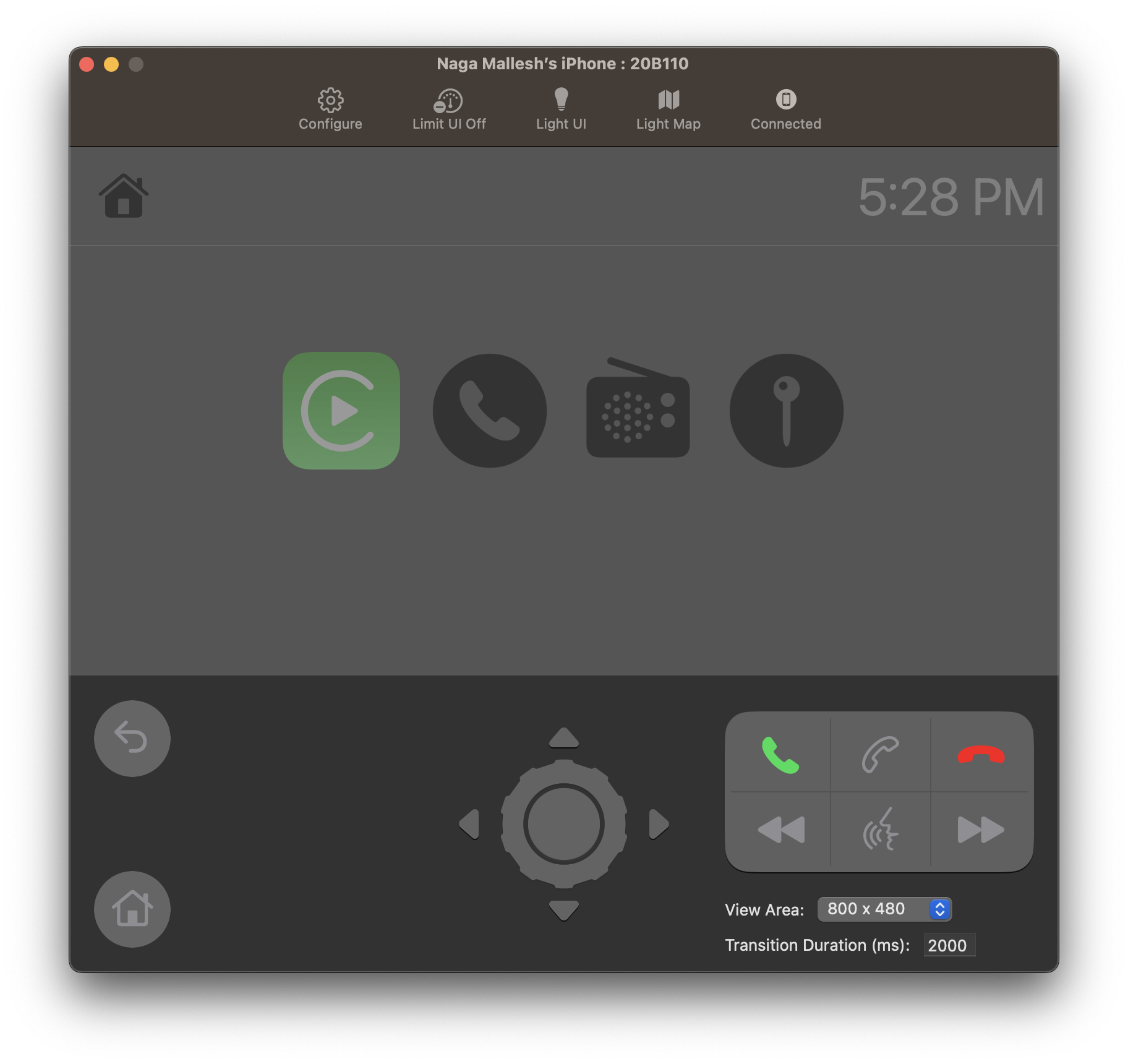 Car Play Simulator not showing con… | Apple Developer Forums
