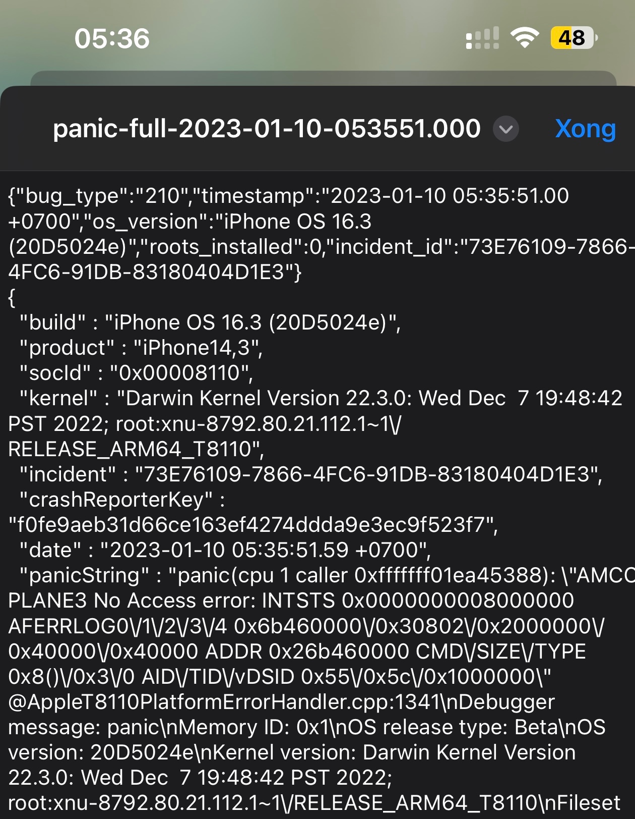 IPHONE RESTART SOLUTION | DIAGNOSE FAULT USING PANIC FULL LOG | HERE'S EVERYTHING YOU NEED TO KNOW.