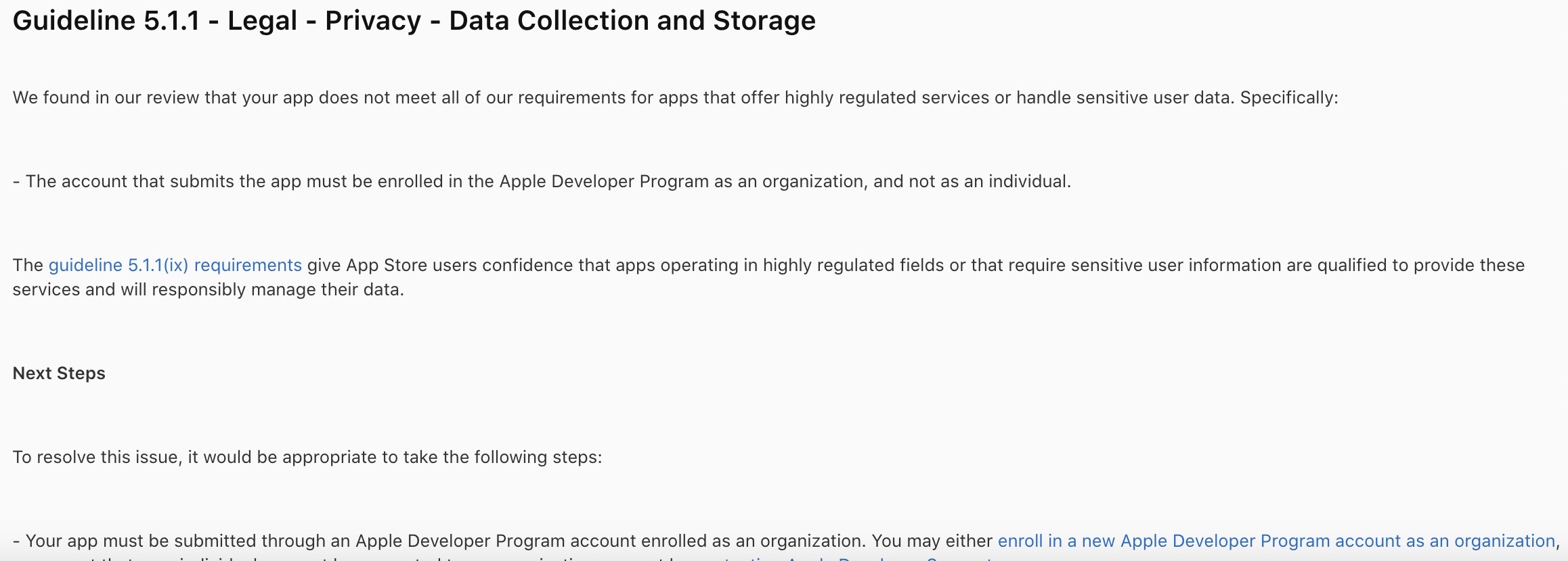 App Submission Issue (Not register… | Apple Developer Forums