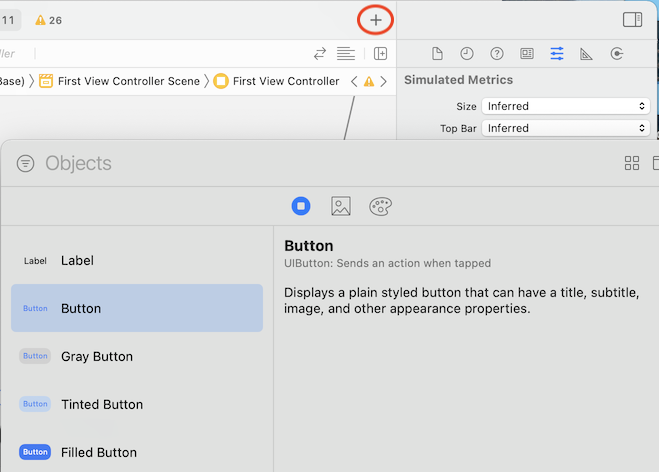 How Do I Insert A Button With Xcod… | Apple Developer Forums