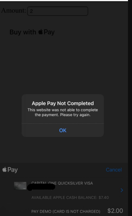 Issue in getting API response | Apple Developer Forums