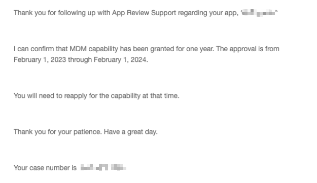 How can I use MDM after the capabi… | Apple Developer Forums