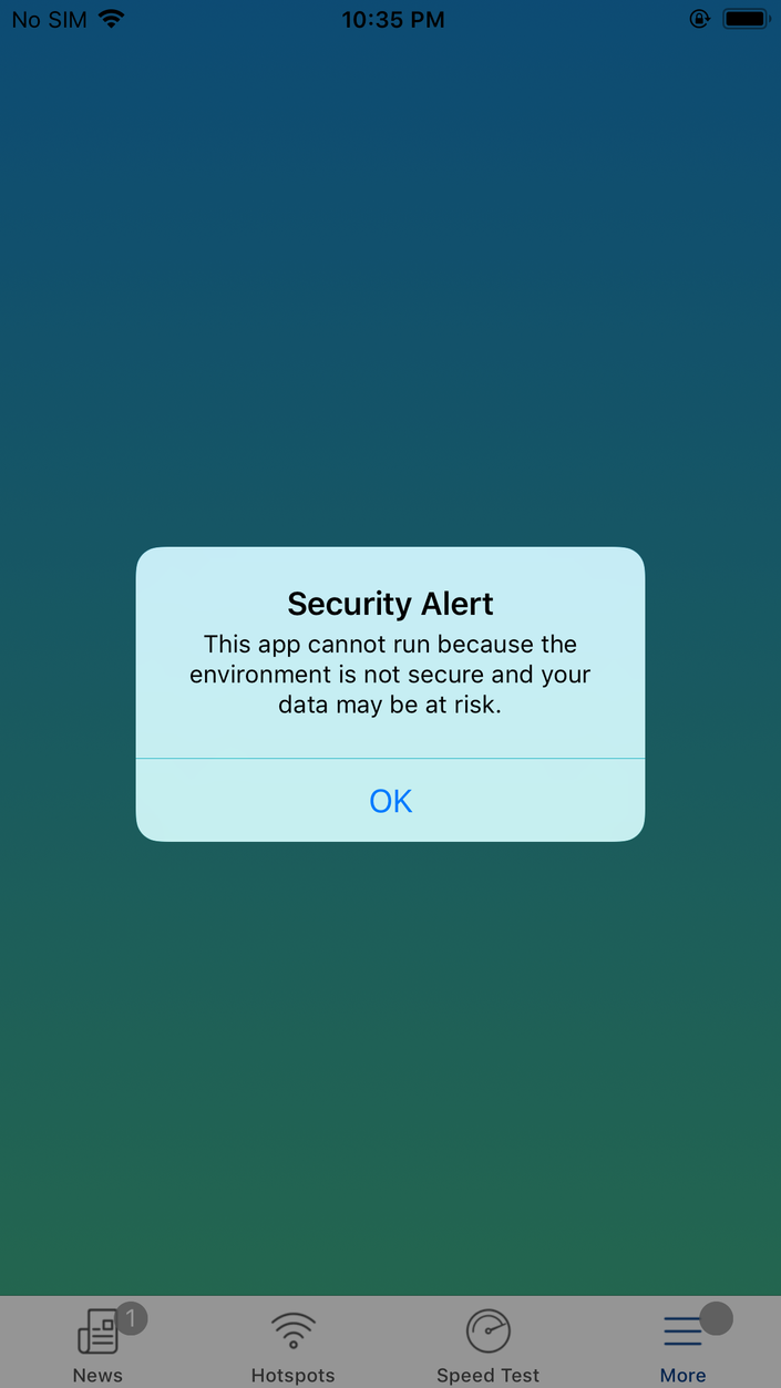 Security Alert on iOS 12.5.7 | Apple Developer Forums