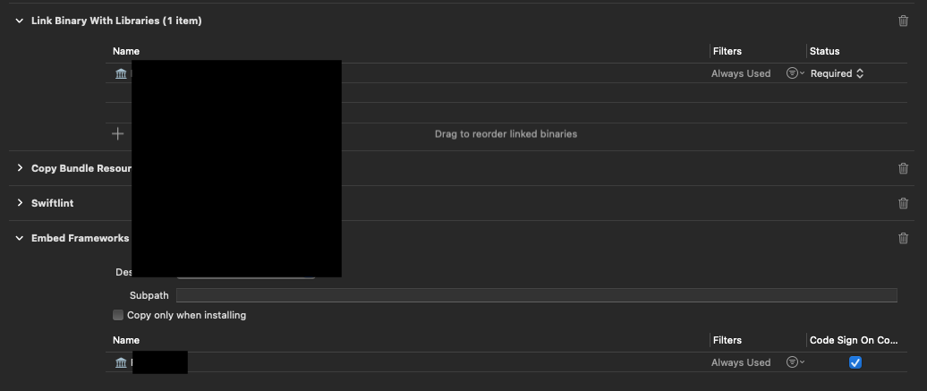 Code signing issue with SPM Dynami… | Apple Developer Forums