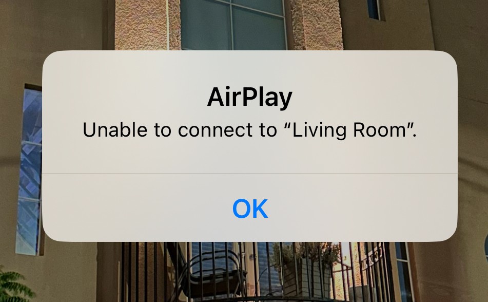 Does anyone ever have Airplay issues? When I try to stream some