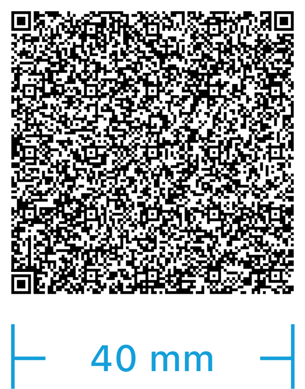 QR code size