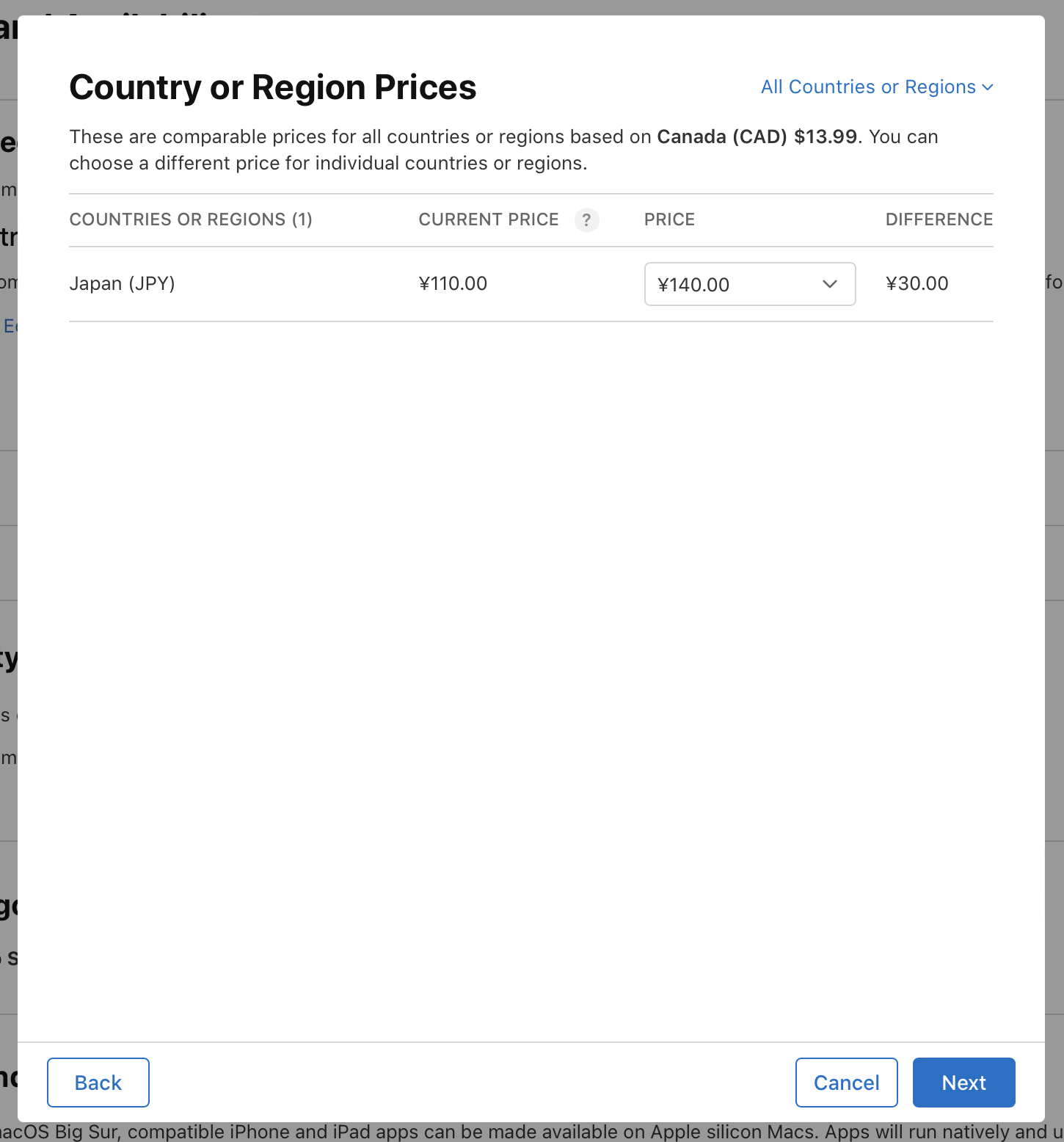 Schedule price changes - Manage app pricing - App Store Connect 