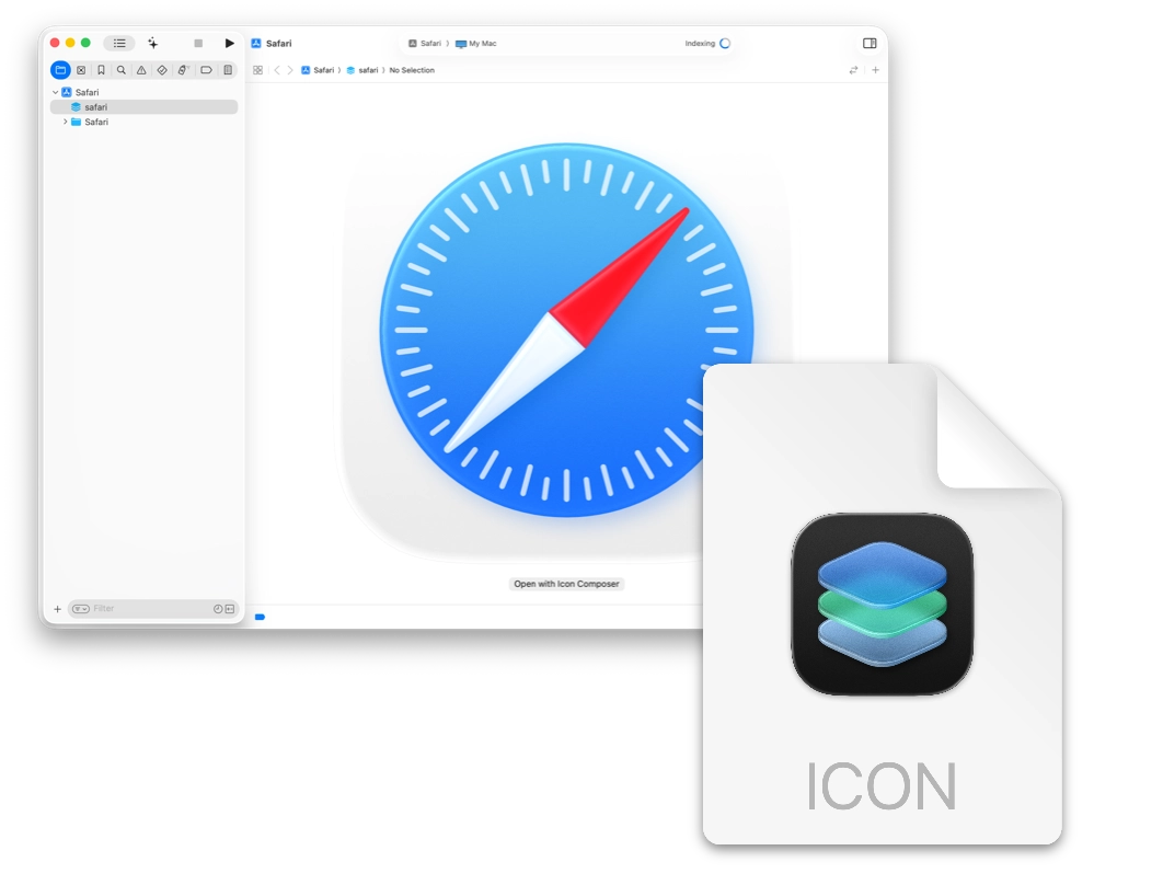 拖进 Xcode 直接使用