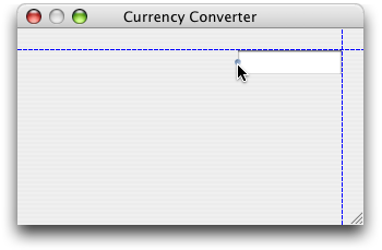 Resizing the exchange rate input field