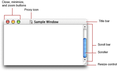 A standard document window