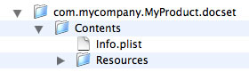 Placement of the Info.plist file