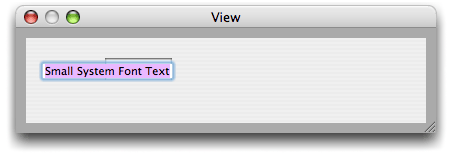 Changing the string in a in a non-editable text field (a label)