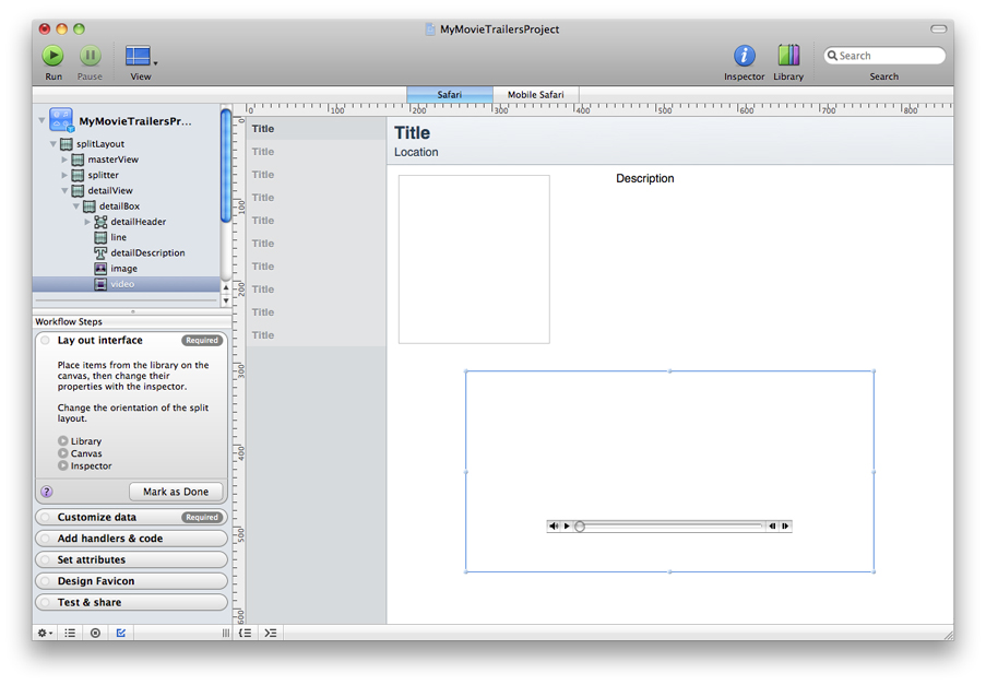 Dual-Product Web Application Tutorial