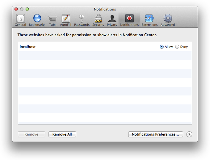 How to set Safari extension permissions on a per-website basis