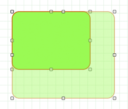 Using an overlay window to provide feedback on dragging and resizing