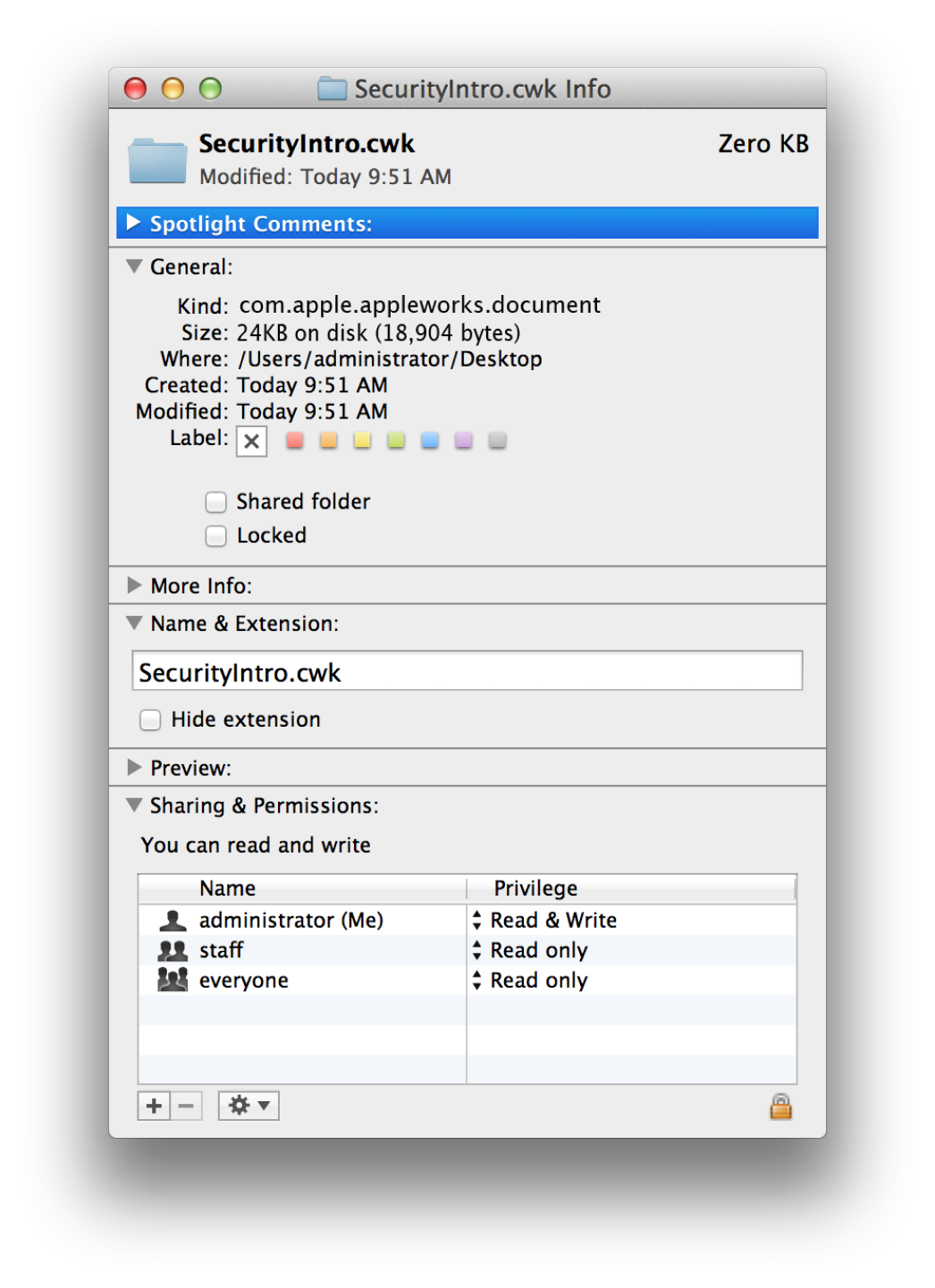 mac os directory structure