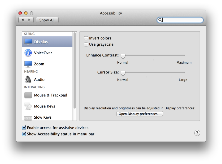 Enable accessibility. SHAREMOUSE. Show all. Preferences.