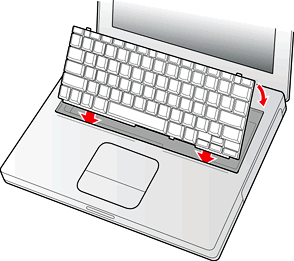 Replacing the keyboard