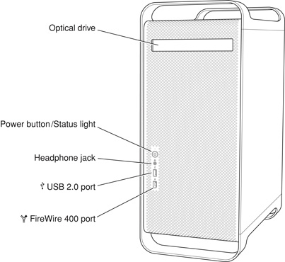 Power Mac G5 front view