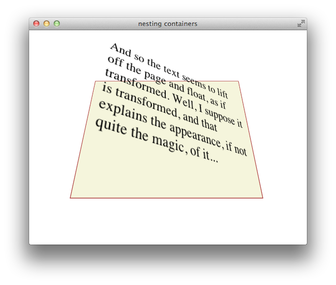 transform translate css safari