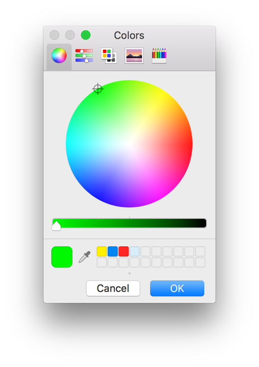 Mac Automation Scripting Guide: Prompting for a Color