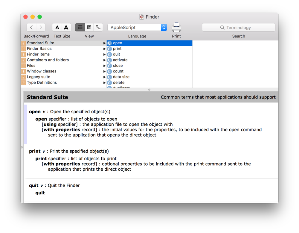 write automation script for mac