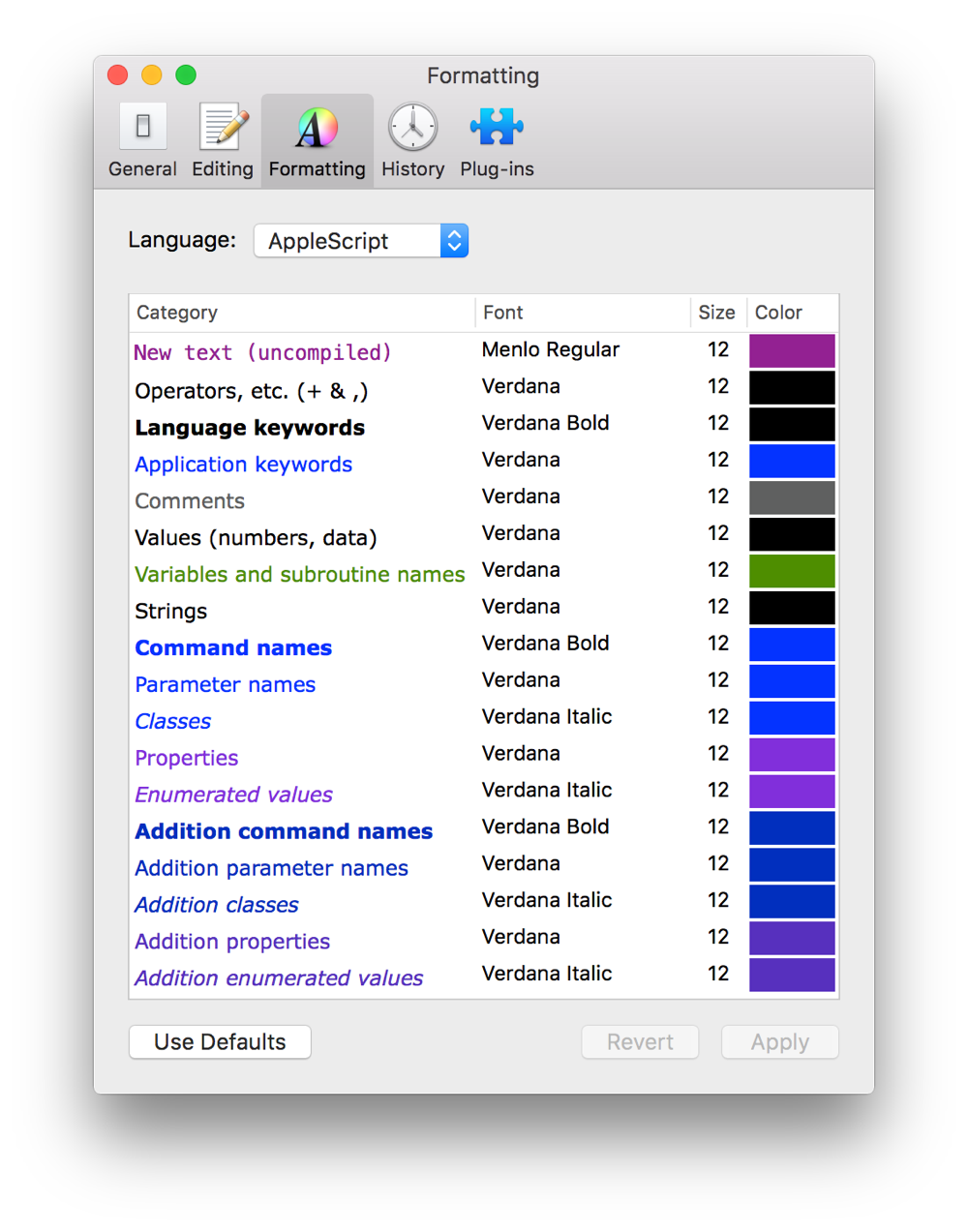 image: ../Art/script-editor_preferences_window_formatting_pane_2x.png