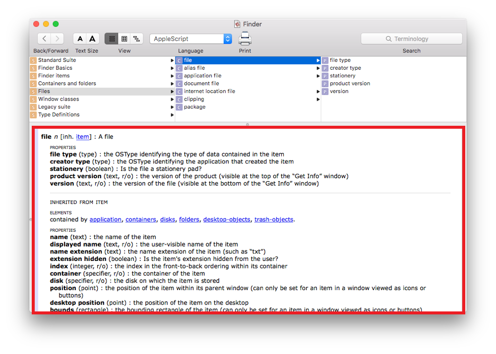 write automation script for mac