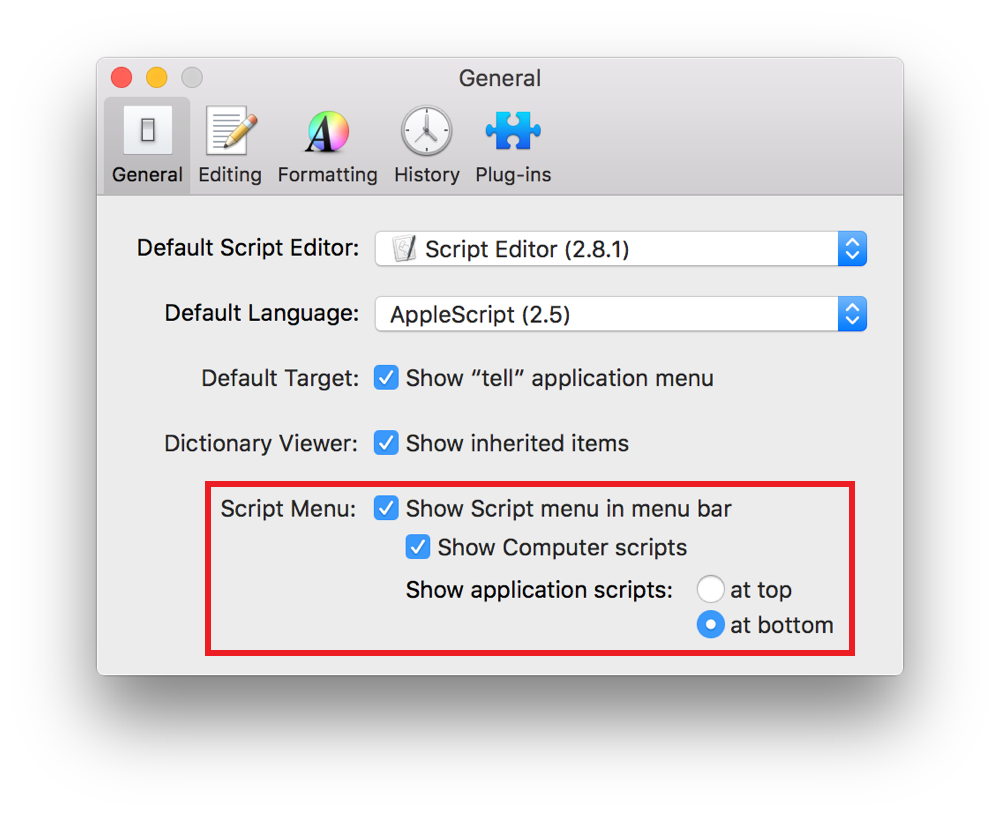 Mac Automation Scripting Guide: Using the Systemwide Script Menu