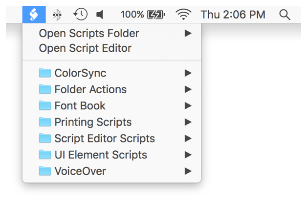 Mac Automation Scripting Guide: Using the Systemwide Script Menu