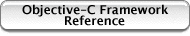 Obj-C Framework Reference