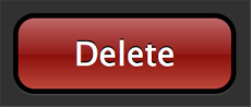 A red Delete button with a gradient and rounded corners, similar to the delete button that appears in iOS.