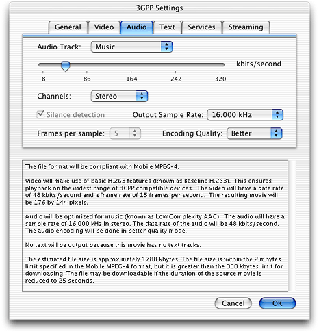 standard container file for apple quicktime for both mac os x and windows.