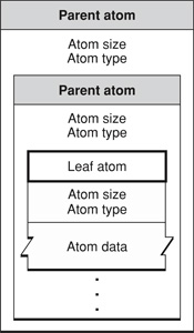Parent atoms and leaf atoms