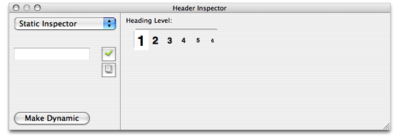 The Header Inspector