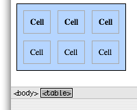 Selecting a table