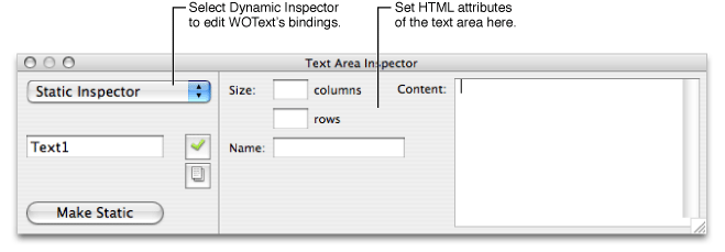 A Static element Inspector