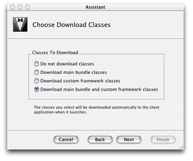 Configure the class loader