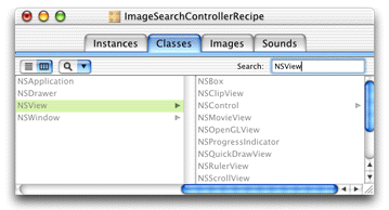 Find NSView in class hierarchy