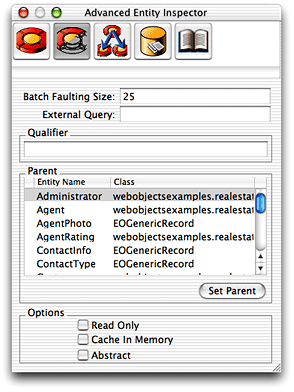 Configure batch faulting for an entity