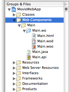 Web component files