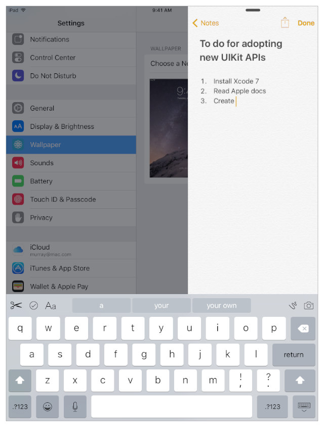 Adopting Multitasking Enhancements On Ipad Getting Oriented